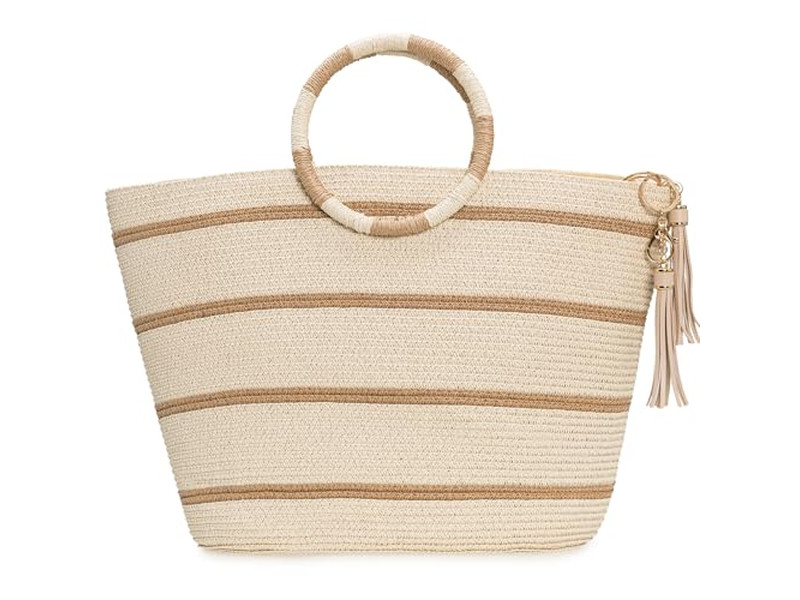 Borsa di Paglia Africana per Ragazze Borsetta Appesa Borse per Signore Media in Pelle Marocchina Nativa