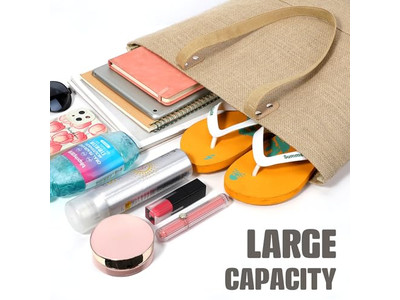 Borsa Tote di Paglia Economica Artificiale Personalizzata a Mezzo Cerchio