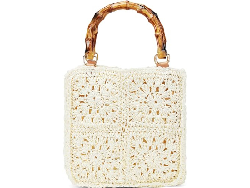 Borsa Secchiello di Paglia per Bambini Borsa Estiva Divertente Zaino alla Moda di Alta Qualità