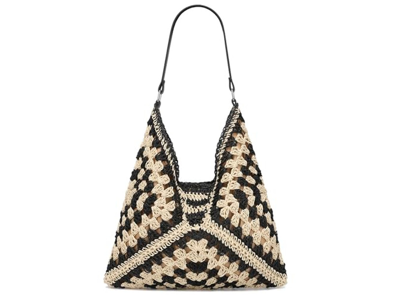 Borsa Messicana di Paglia Borse per Ragazze Intrecciate a Fragola Happy Hour