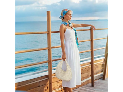 Borsa di Paglia Trend Bambù Cerchio Borse Etniche Francesi Donna Frange Personalizzate Secchio