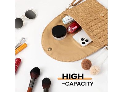 Borsa di Paglia Intrecciata in Vendita Scatola di Faggio Borsa a Mano Pochette Frutta Rete Tracolla