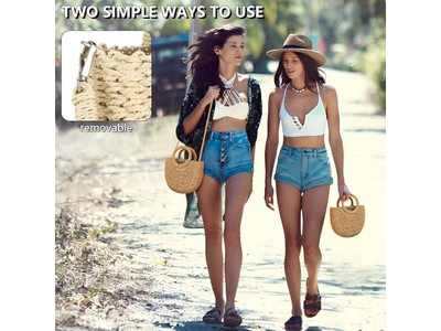 Design di Borse di Paglia Borsa Extra Large Secchiello Tracolla Sposa Pom Grab Clutch