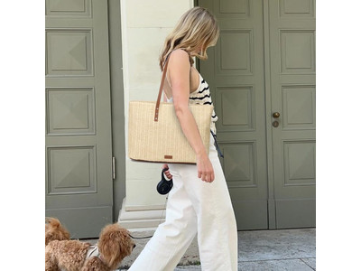 Borse intrecciate di paglia Borsa anguria Borse all'ingrosso