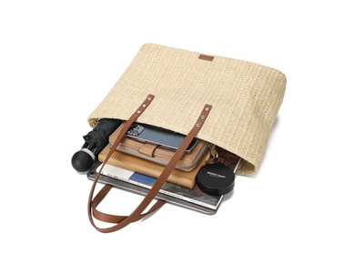 Borse intrecciate di paglia Borsa anguria Borse all'ingrosso